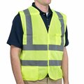 Cordova Cordova Lime Class 2 High Visibility 5 Point Breakaway Safety Vest 486VB231P2XL